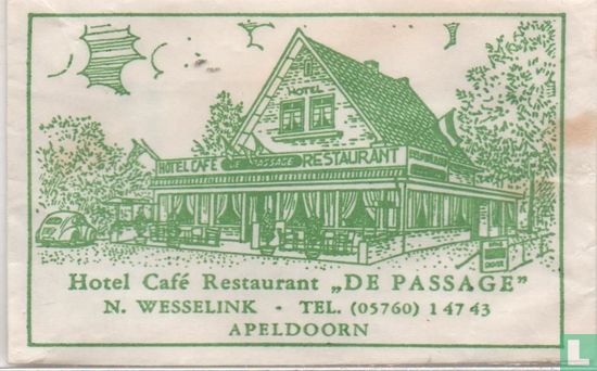 Hotel Café Restaurant "De Passage" - Image 1