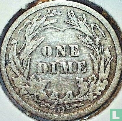 États-Unis 1 dime 1907 (D) - Image 2