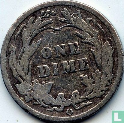 États-Unis 1 dime 1909 (O) - Image 2