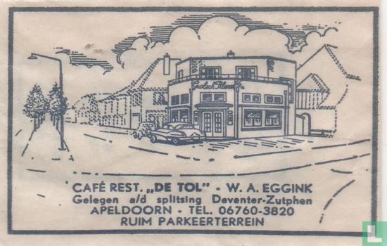 Café Rest. "De Tol" - Image 1