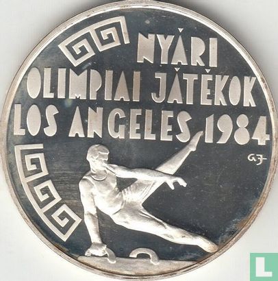 Hongarije 500 forint 1984 (PROOF) "Summer Olympics in Los Angeles" - Afbeelding 2