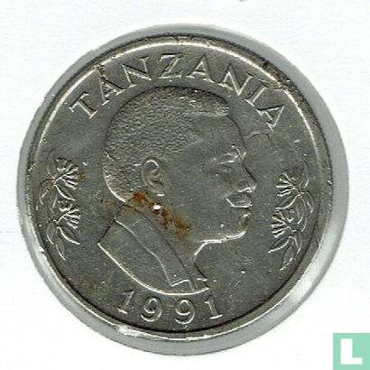 Tanzania 1 shilingi 1991 - Afbeelding 1