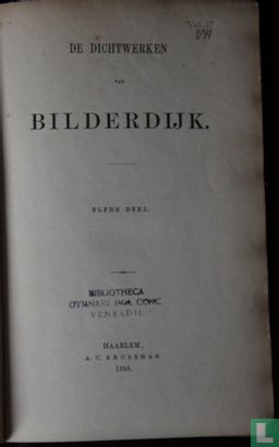 De Dichtwerken van Willem Bilderdijk - Afbeelding 3