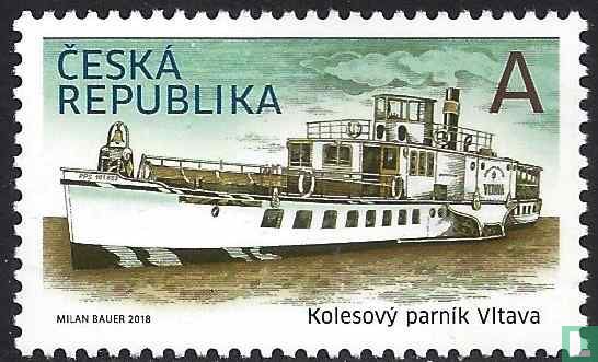 Raderstoomboot Vltava