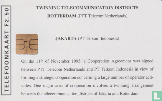 PTT Telecom - Rotterdam - Jakarta  - Afbeelding 1