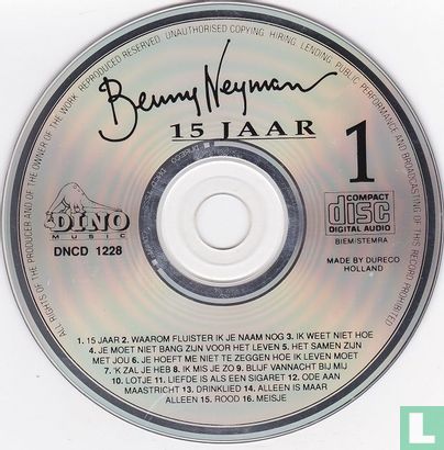 15 Jaar  Benny Neyman - Image 3