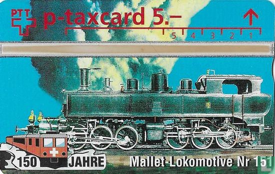 Mallet-Lokomotive Nr 151 - Image 1