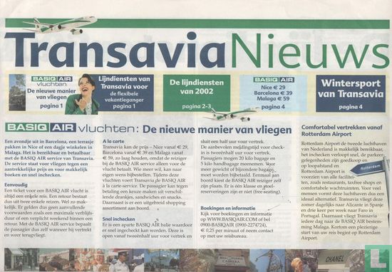 Transavia Nieuws