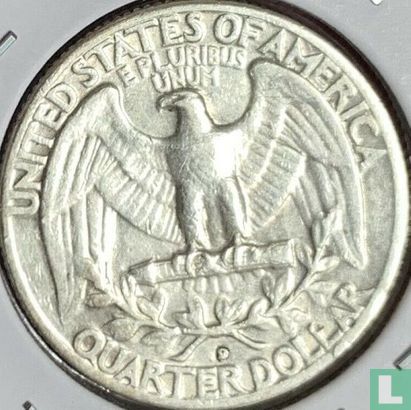 United States ¼ dollar 1957 (D) - Image 2