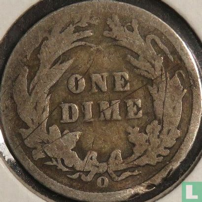 United States 1 dime 1899 (O) - Image 2