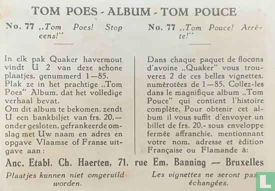 Nr 77. “Tom Pouce! Arrête!” - Image 2