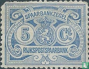 RPS spaarbankzegel 0,05