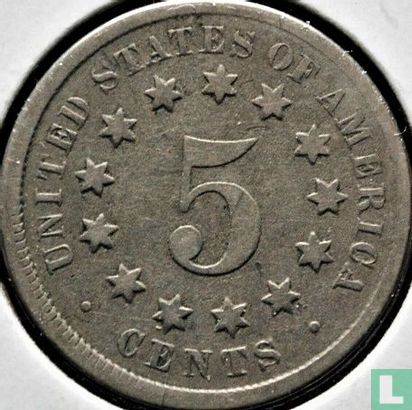 Verenigde Staten 5 cents 1870 - Afbeelding 2