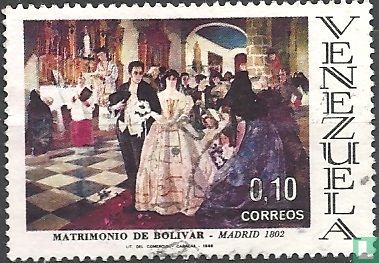 Simon Bolivar en Espagne