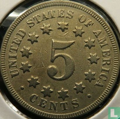 Vereinigte Staaten 5 Cent 1868 - Bild 2