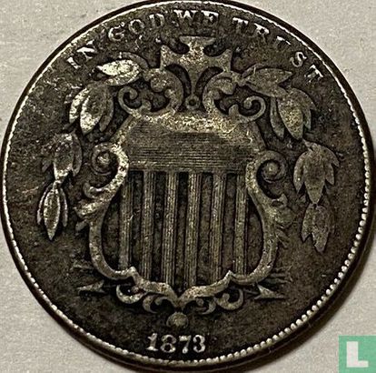 Verenigde Staten 5 cents 1873 (type 1) - Afbeelding 1