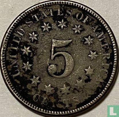 Verenigde Staten 5 cents 1873 (type 1) - Afbeelding 2