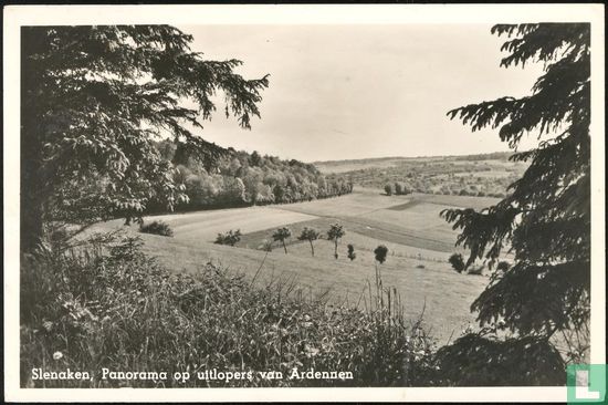 Slenaken, panorama op uitlopers Ardennen - Afbeelding 1