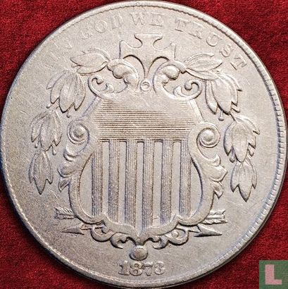 Verenigde Staten 5 cents 1873 (type 2) - Afbeelding 1