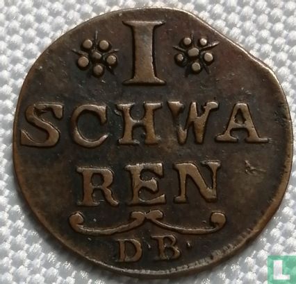 Bremen 1 schwaren 1781 - Image 2