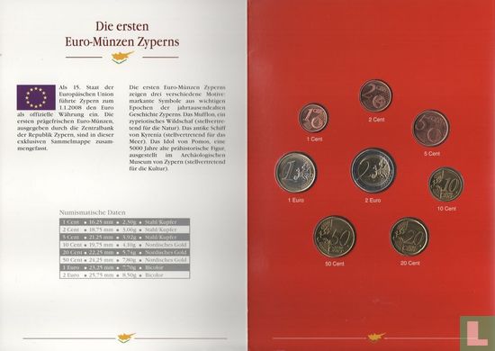 Cyprus mint set 2008 - Image 3