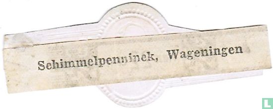 Prijs 22 cent - (Achterop: Schimmelpenninck, Wageningen) - Image 2