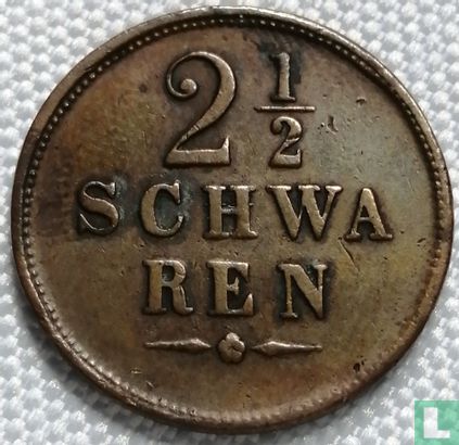 Bremen 2½ schwaren 1841 - Afbeelding 2