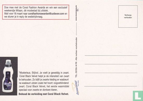 1647b - Coral Black Velvet "Blond zijn volstaat niet" - Image 2