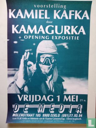 Kamagurka als "Kamiel Kafka"