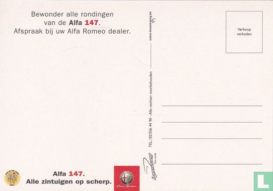 1641b - Alfa 147 "Alle zintuigen op scherp" - Afbeelding 2