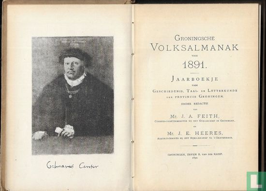 Groningsche Volksalmanak voor 1891 - Image 3