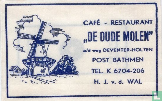 Café Restaurant "De Oude Molen" - Afbeelding 1