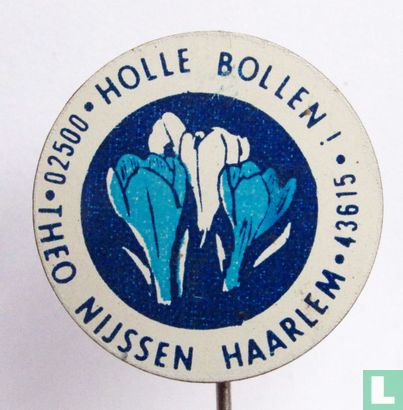 Hollen bollen! Theo Nijssen - Haarlem 02500 43615 (krokussen) [blauw-blauw-blauw] 