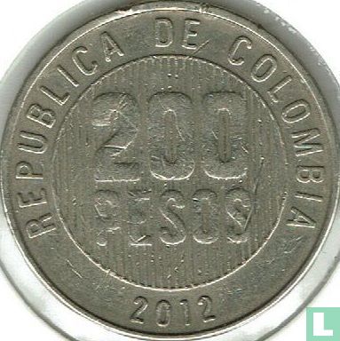 Colombie 200 pesos 2012 (type 1) - Image 1