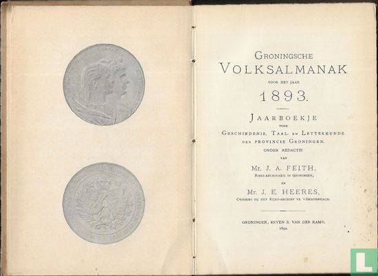 Groningsche Volksalmanak voor het jaar 1893 - Image 3