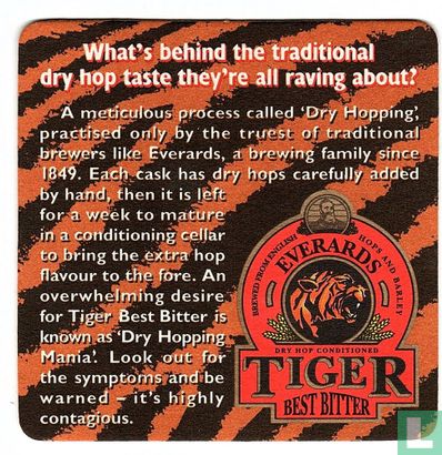 Tiger best bitter - Image 1