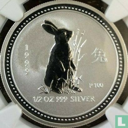 Australië 50 cents 1999 "Year of the Rabbit" - Afbeelding 1