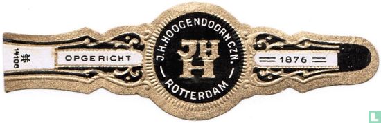 J.H.Hoogendoorn JHH Rotterdam - opgericht - 1876  - Afbeelding 1