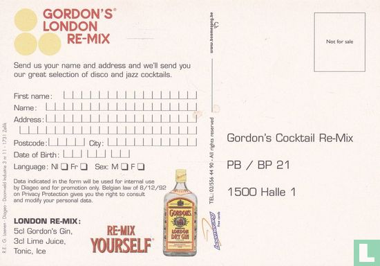 2228 - Gordon's London Re-Mix  - Bild 2