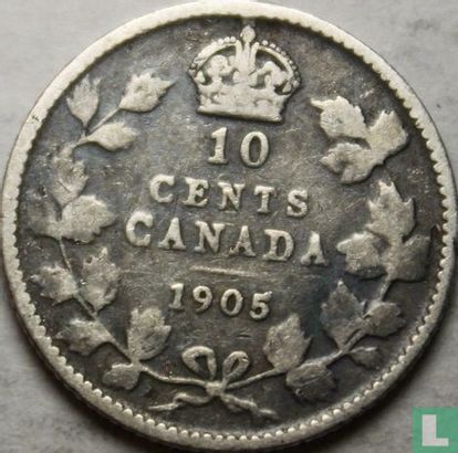 Canada 10 cents 1905 - Image 1