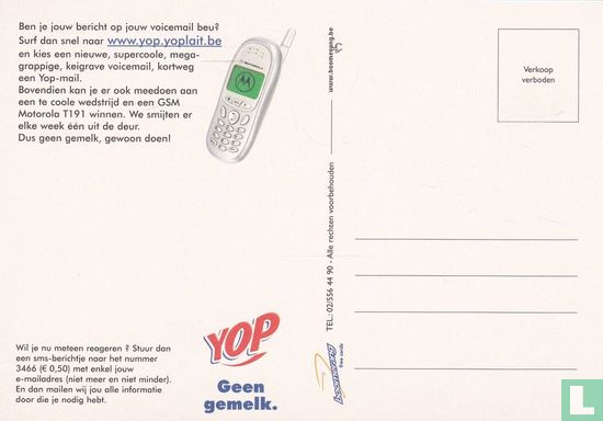 2118b - YOP "Hey, je stinkt uit je voicemail!" - Afbeelding 2