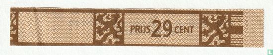 Prijs 29 cent - (Achterop: N.V. Willem II Sigaren Fabrieken Valkenswaard) - Afbeelding 1