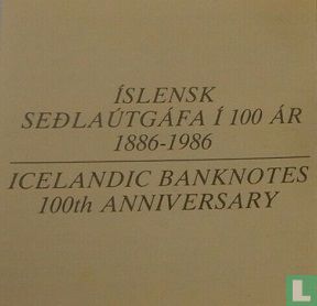 Islande 500 krónur 1986 (BE) "100th anniversary Icelandic banknotes" - Image 3