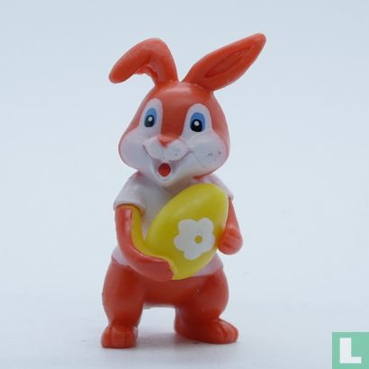 Orange rabbit with Easter egg - Image 1