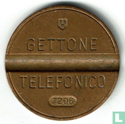 Italië Gettone Telefonico 7206 (ESM) - Bild 1