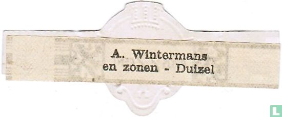 Prijs 22 cent - (Achterop: A. Wintermans en zonen Duizel)  - Bild 2