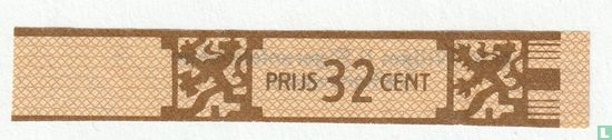 Prijs 32 cent - N.V. Willem II Sigarenfabrieken Valkenswaard - Bild 1