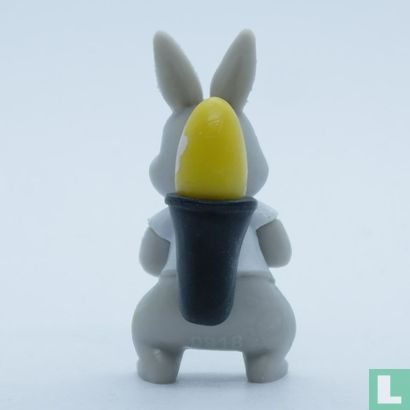 Gray rabbit with backpack - Image 2