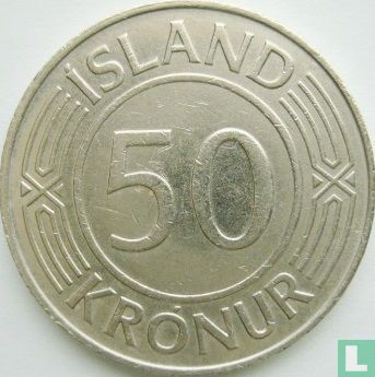 IJsland 50 krónur 1977 - Afbeelding 2