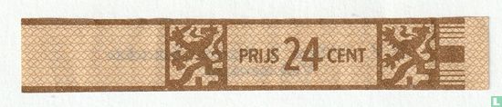 Prijs 24 cent - N.V. Willem II Sigaren Fabrieken Valkenswaard - Afbeelding 1